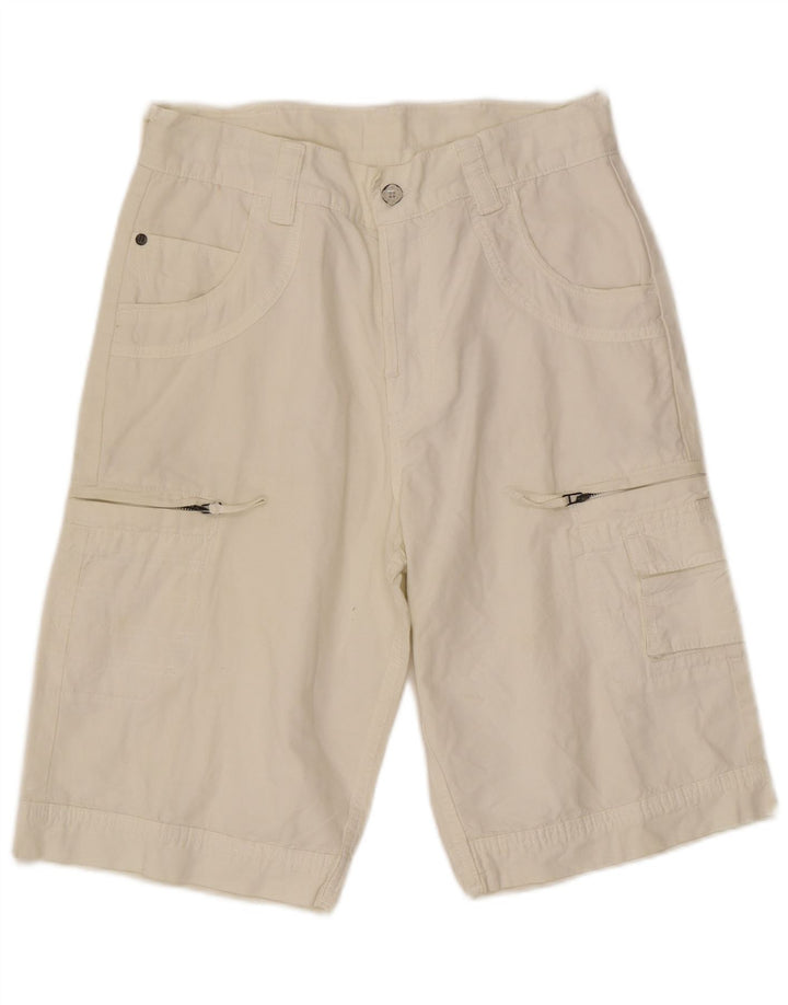 Мужские шорты-карго Wrangler Fitz W30, средний белый хлопок, хлопок