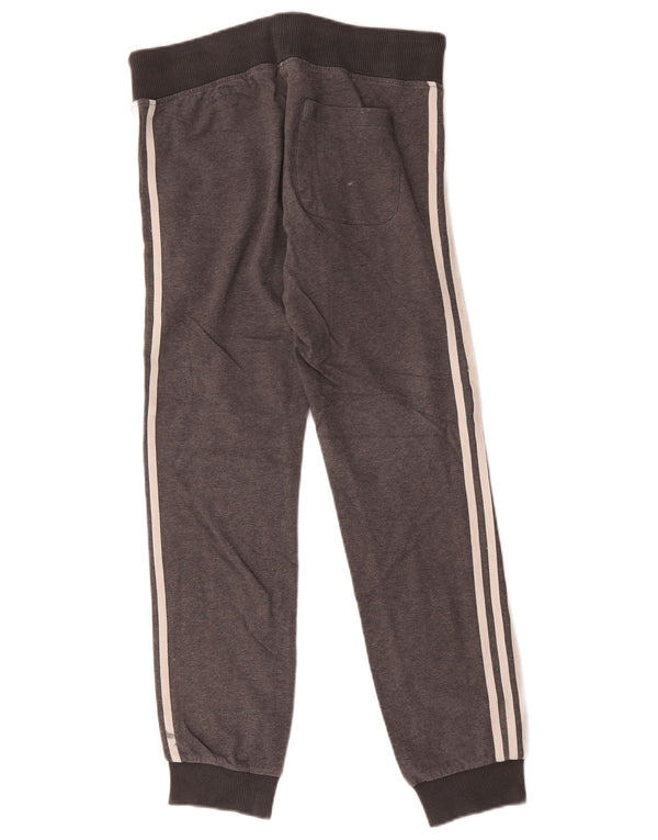 Женские спортивные брюки Adidas с графическим рисунком, джоггеры, Великобритания, 10, маленькие серые в крапинку