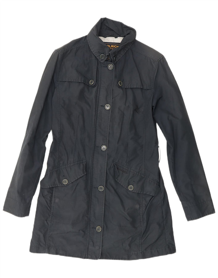 Женский тренч WOOLRICH UK 14 средний черный