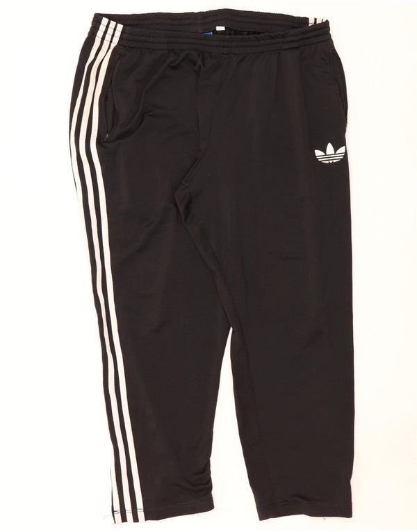 Женские спортивные брюки Adidas UK 18 XL, черный полиэстер