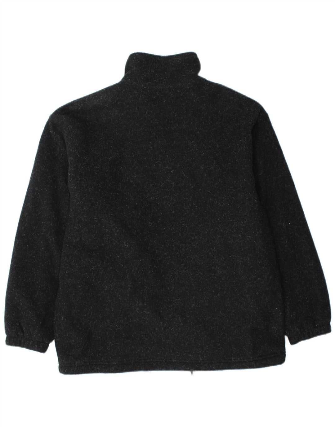 Мужская флисовая куртка свободного покроя CRANE UK 36, маленькая, черная, из полиэстера с крапинками