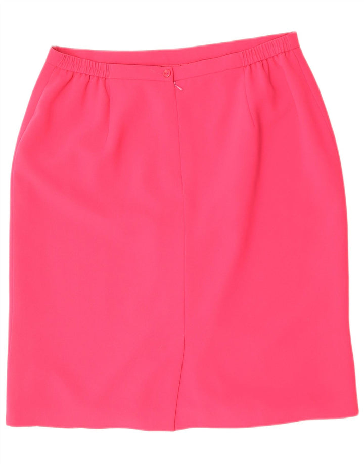 Женская юбка-карандаш Eastex EU 46 XL W36, розовый полиэстер