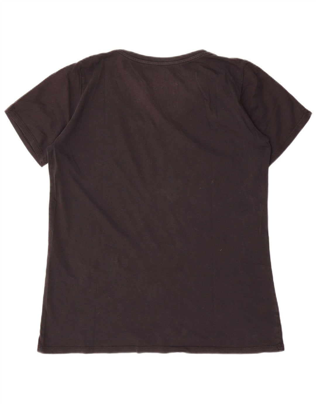 Женская футболка спортивного кроя с графическим рисунком NIKE, черный хлопок, Великобритания, размер 18 XL