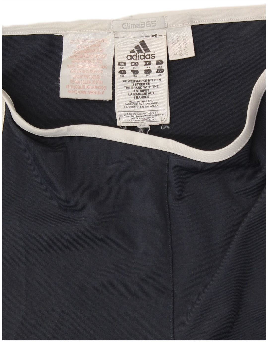 ADIDAS Boys Clima 365 Спортивные брюки 13-14 лет Темно-синий полиэстер