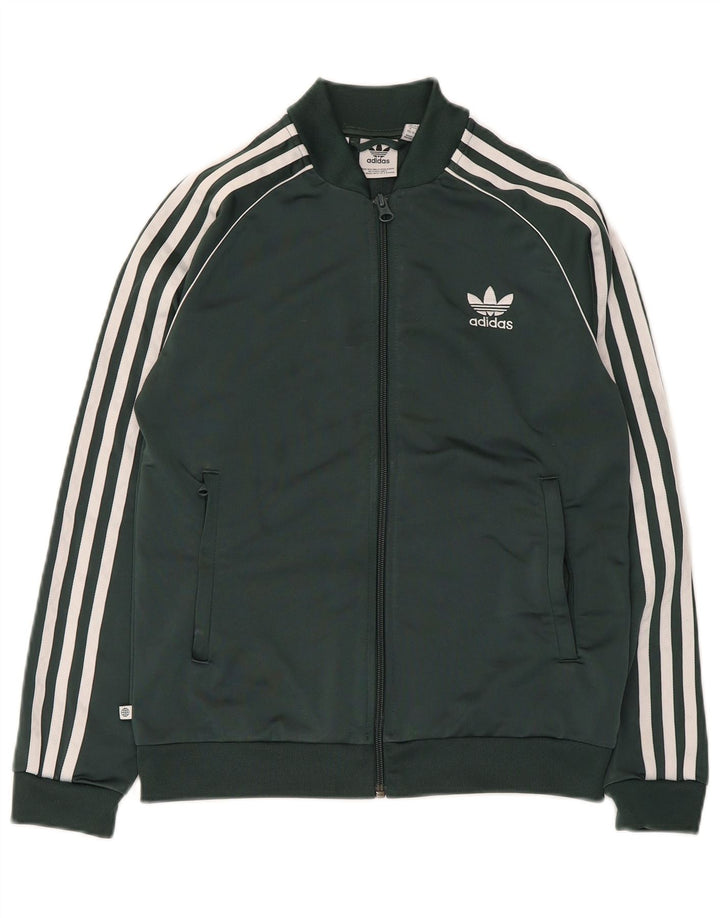 Спортивный костюм Adidas для мальчиков 11-12 лет, зеленый полиэстер