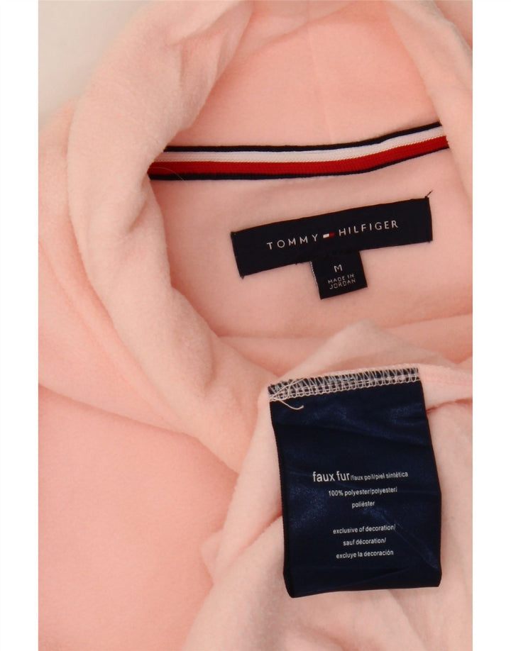 Женский флисовый джемпер Tommy Hilfiger UK 14, средний розовый, полиэстер