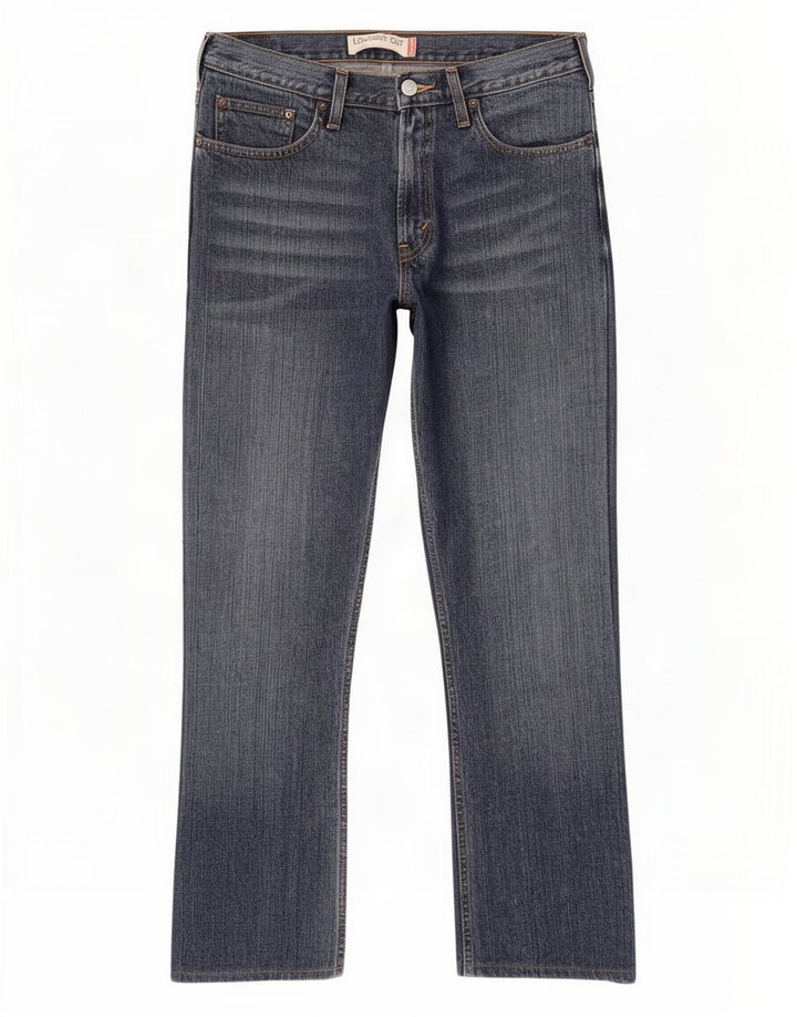 Мужские джинсы Levi's 527 Low Bootcut W34 L29 синие