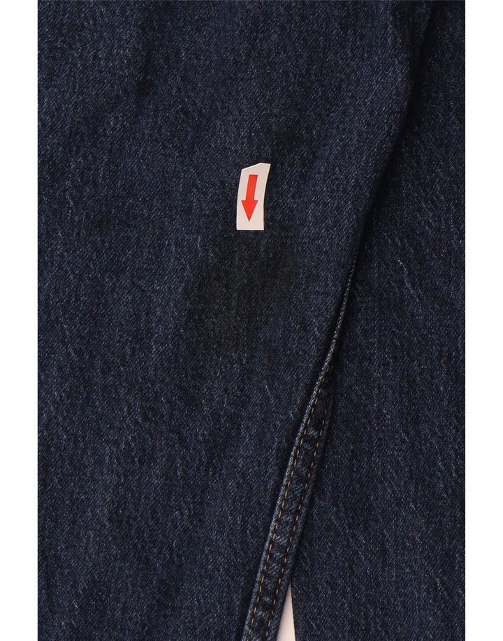 Женские узкие прямые джинсы Levi's W28 L29 синие, хлопок