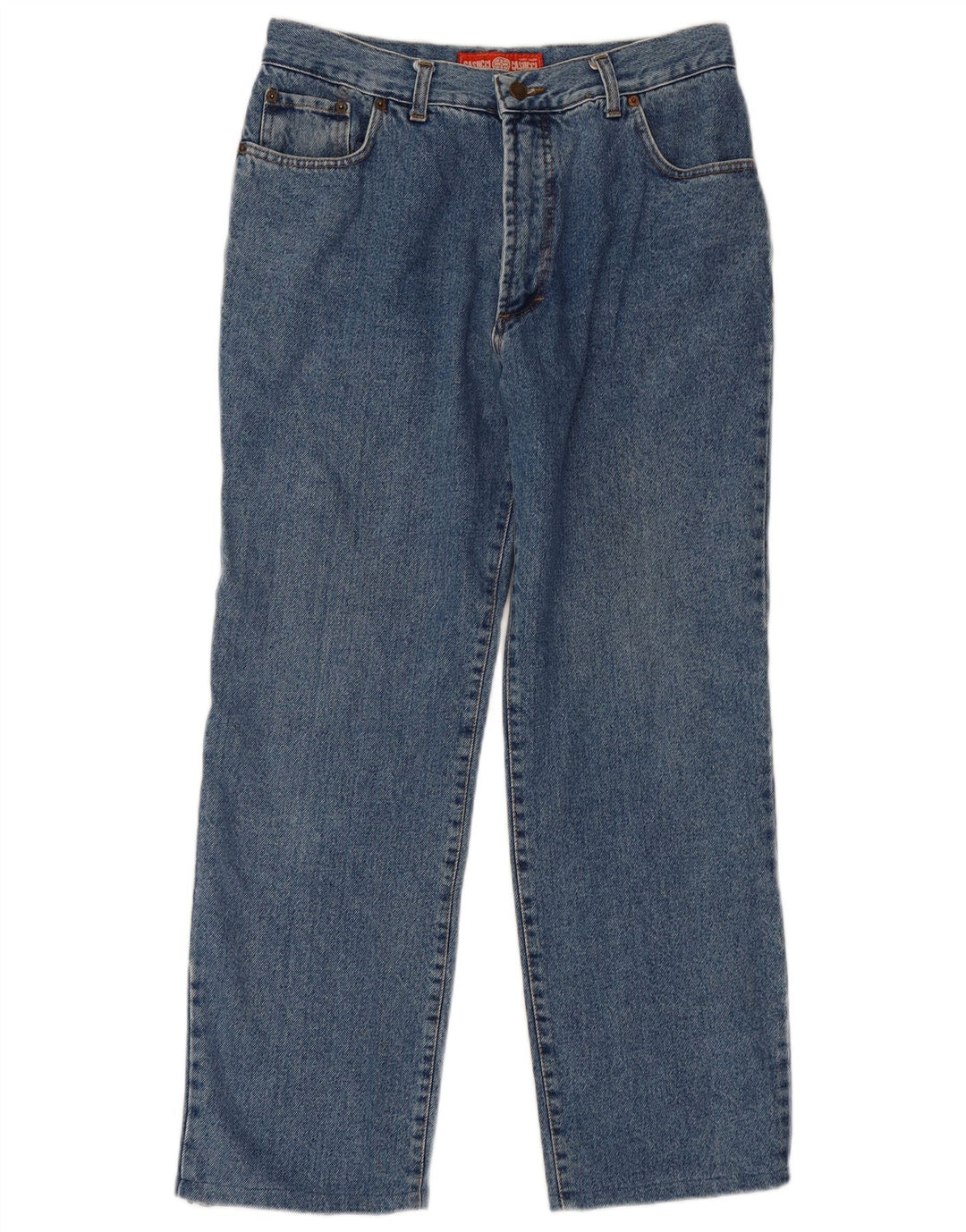 Мужские прямые джинсы Casucci W32 L25 синие из полиэстера