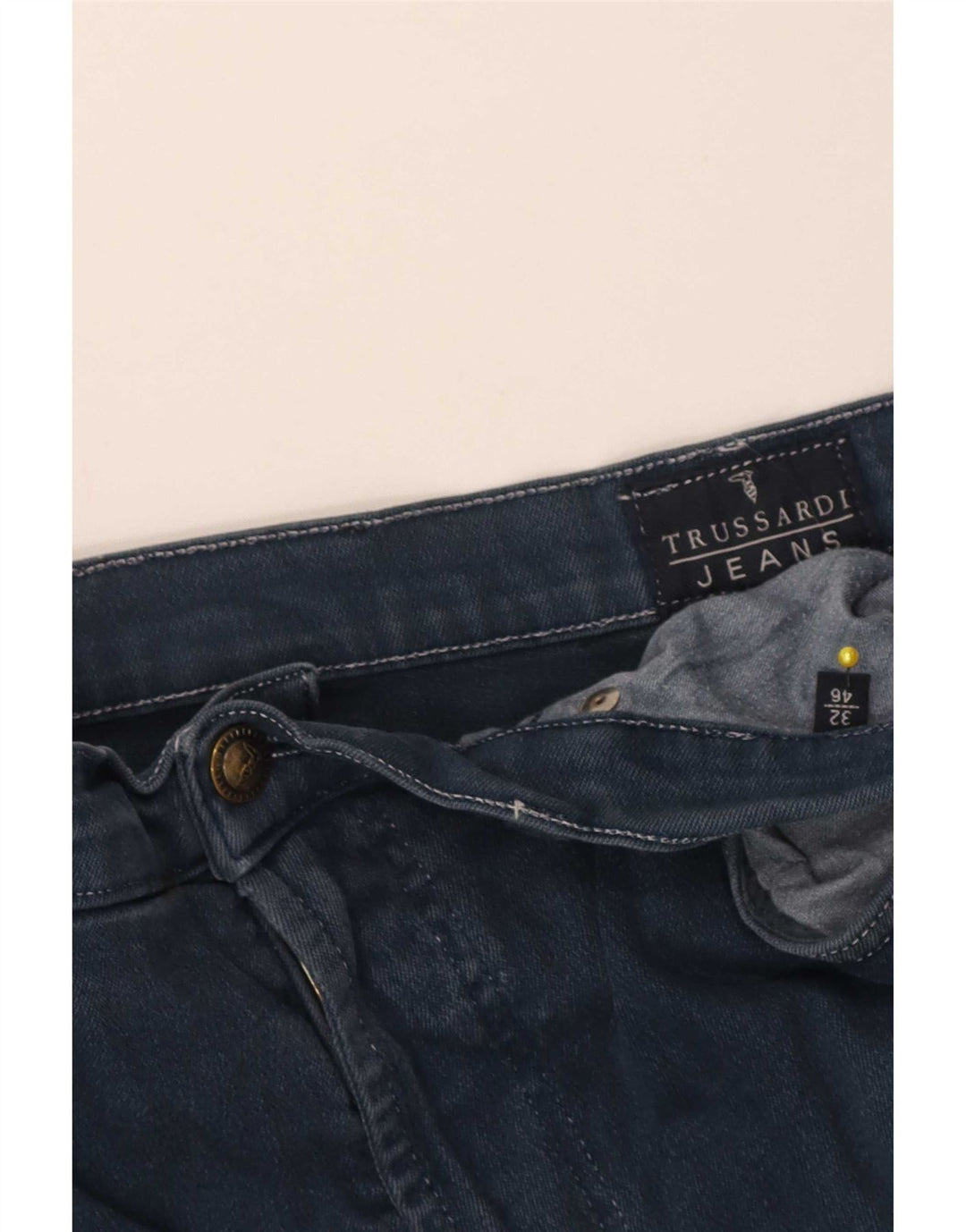 Женские зауженные джинсы Trussardi IT 46 Large W32 L28 Синие