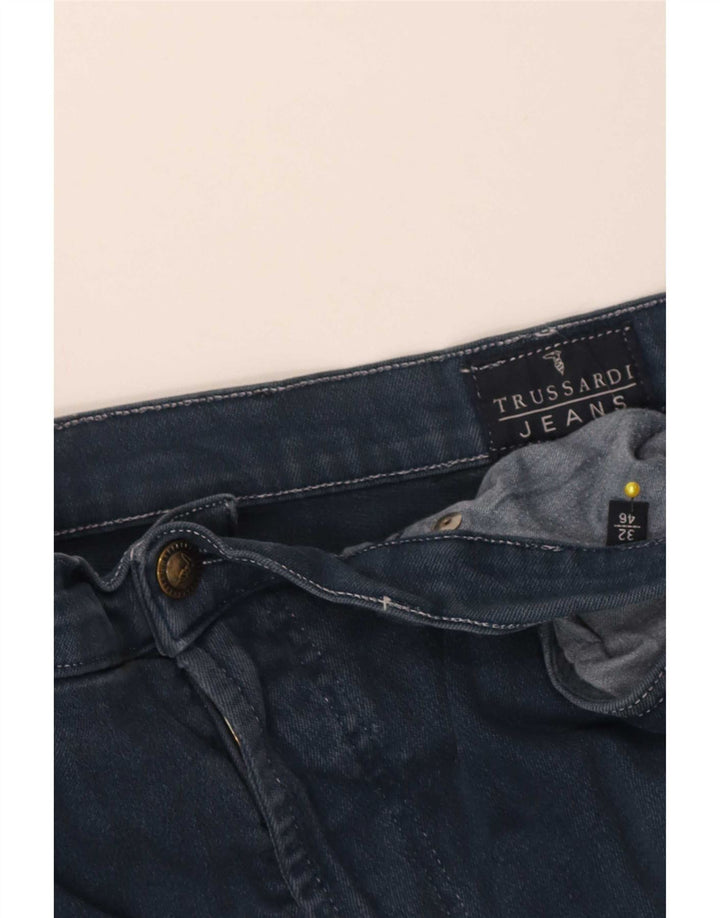 Женские зауженные джинсы Trussardi IT 46 Large W32 L28 Синие