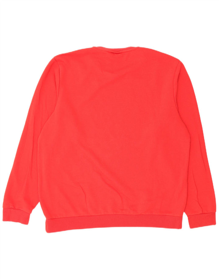 Мужской свитшот Adidas с рисунком XL, красный хлопок