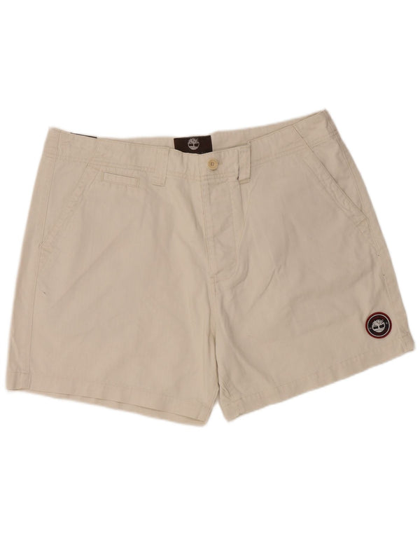 TIMBERLAND Mens Coupe Standard Regular Fit Chino Shorts W35 Large White
