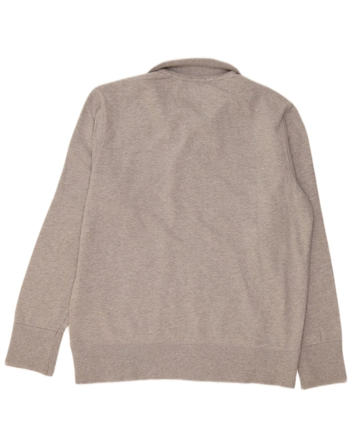 Calvin Klein Jeans Мужская толстовка на пуговицах с рисунком, джемпер 2XL, серый