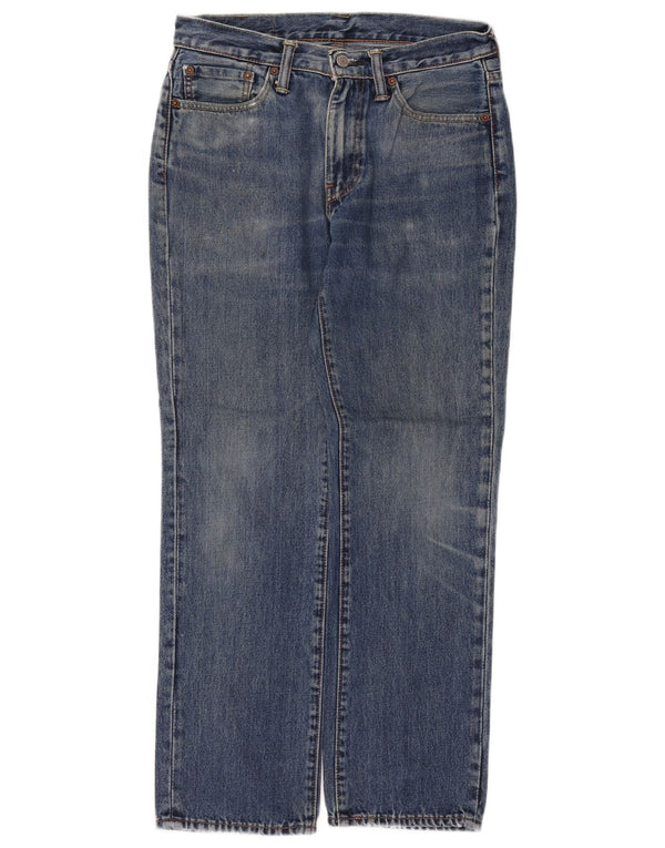 Мужские прямые джинсы Levi's 514 стандартного кроя W30 L30 синие, хлопок