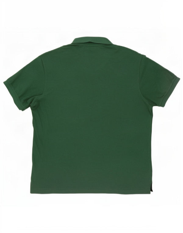 Мужская рубашка поло Lacoste Classic Fit, размер 8, 3XL, зеленый хлопок