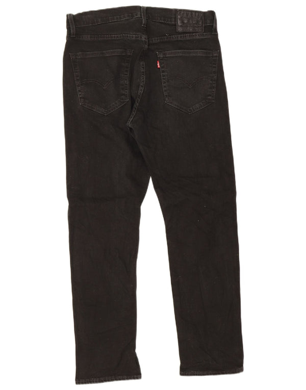 Женские прямые джинсы Levi's W32 L30, черный хлопок