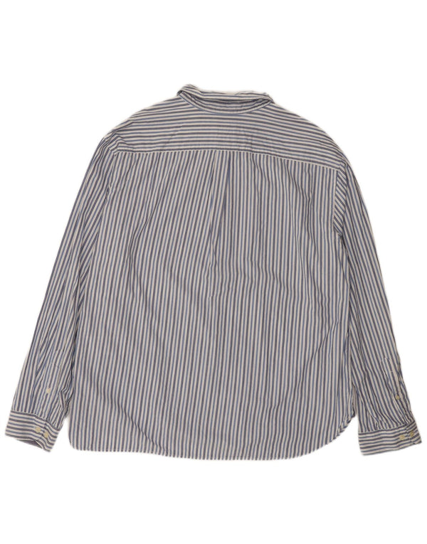 Мужская рубашка Dockers 2XL из хлопка в синюю полоску