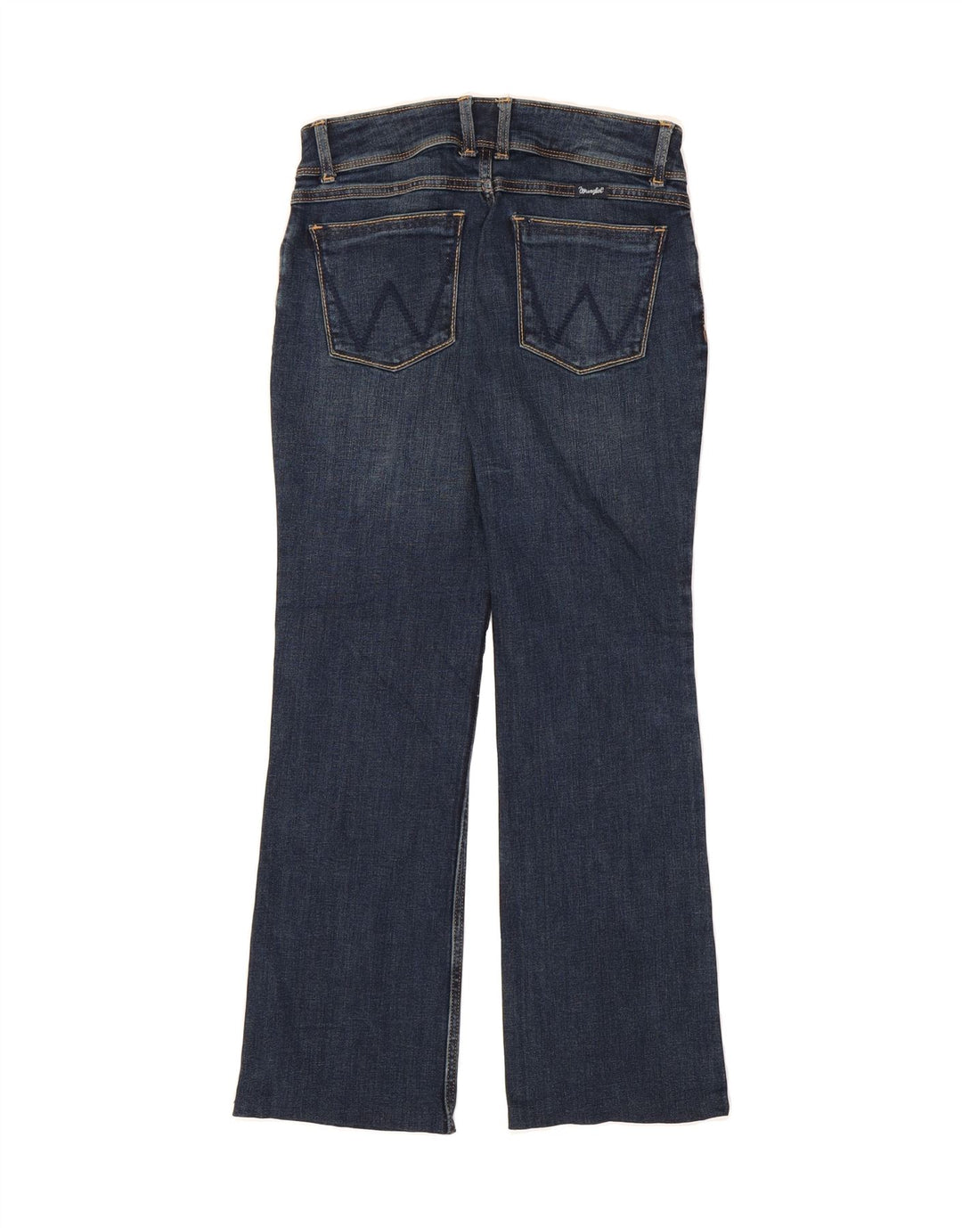 WRANGLER Womens Bootcut Jeans W34 L28 Blue Cotton Vintage Wrangler and Second-Hand Wrangler from Messina Hembry 