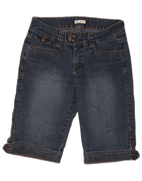 Женские джинсовые шорты Lee US 6 Medium W28 Синие, хлопок