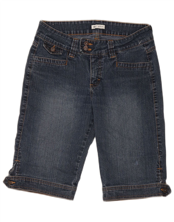 Женские джинсовые шорты Lee US 6 Medium W28 Синие, хлопок