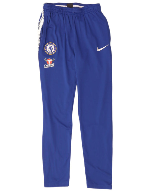 Женские спортивные брюки Nike Chelsea FC UK 14, средний синий цвет с цветными блоками