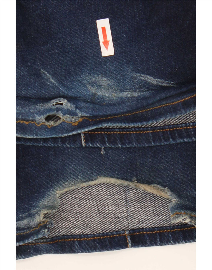 Женские расклешенные джинсы Reiss W25 L31, темно-синий, хлопок