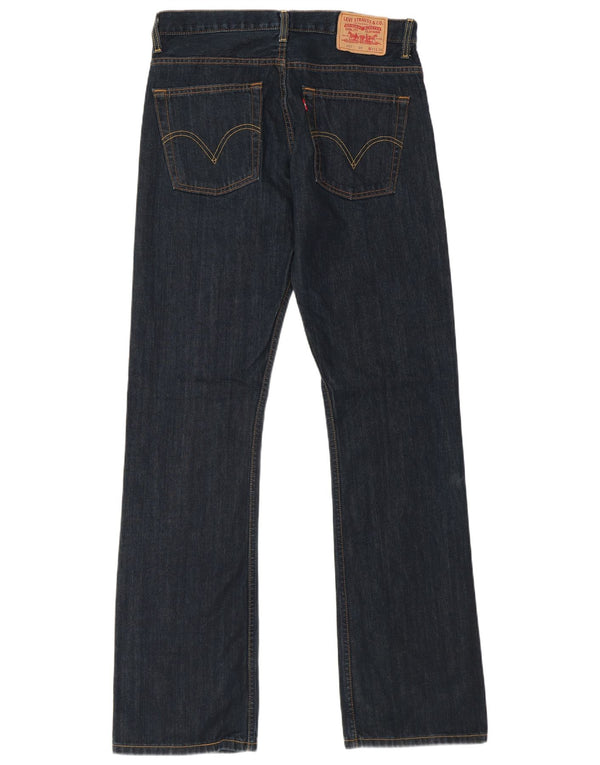 Мужские джинсы Levi's 507 Bootcut W33 L36 синие, хлопок