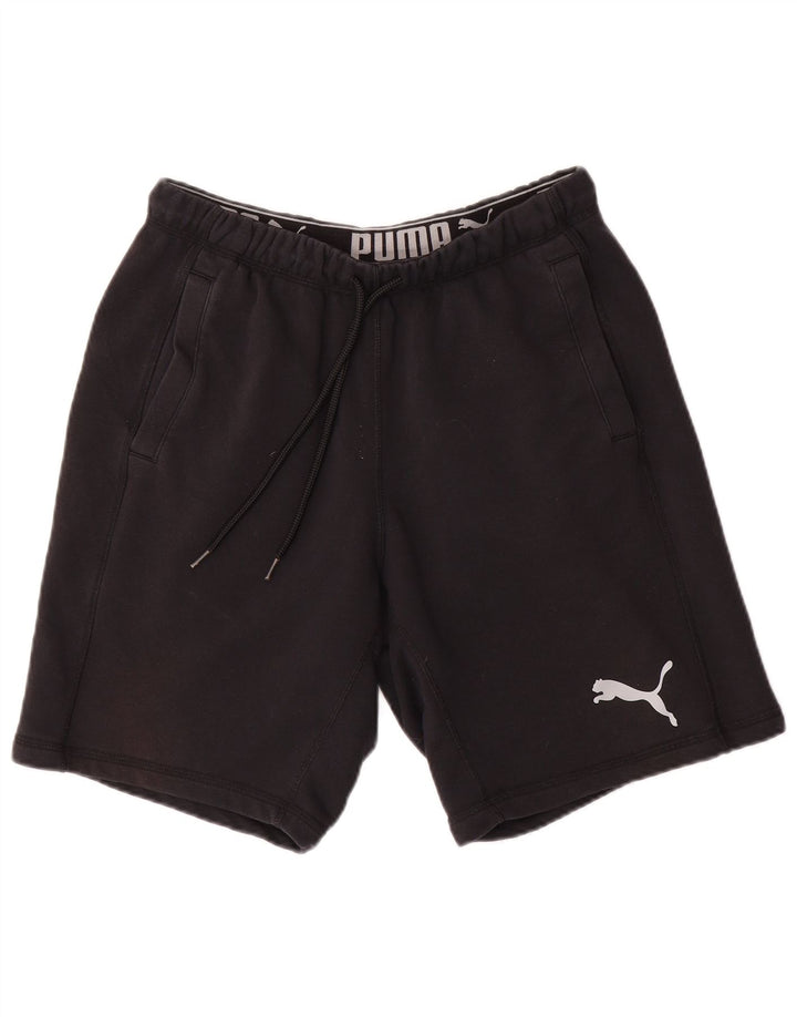 Мужские спортивные шорты Puma, средние черные