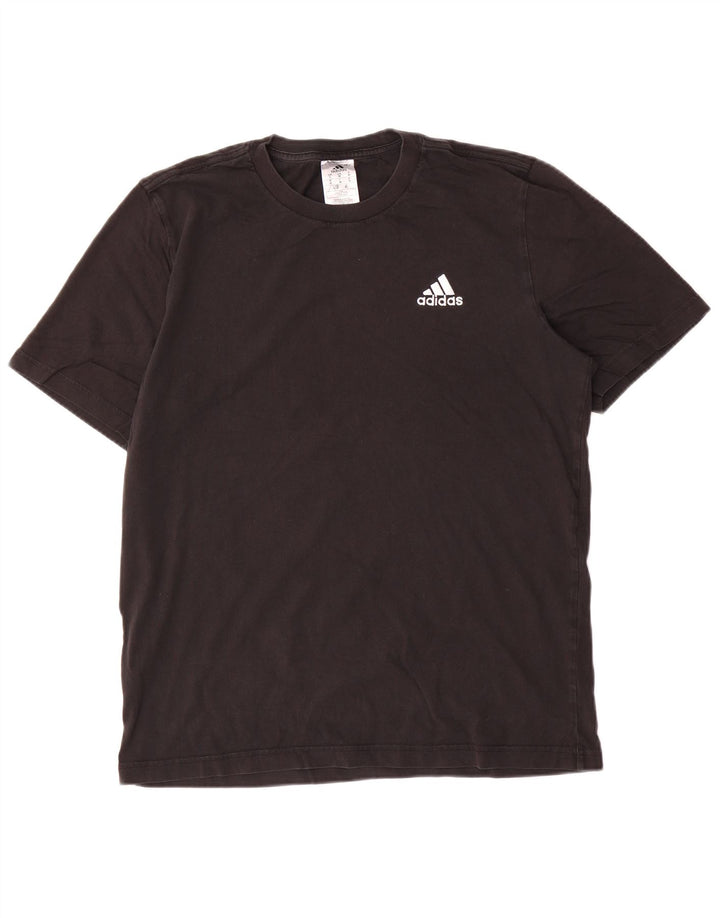 Мужская футболка Adidas Top Medium Black Cotton