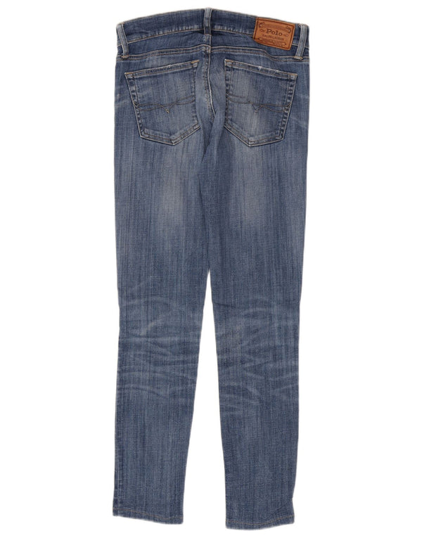 Женские джинсы скинни Polo Ralph Lauren Tompkins W26 L29, синий хлопок