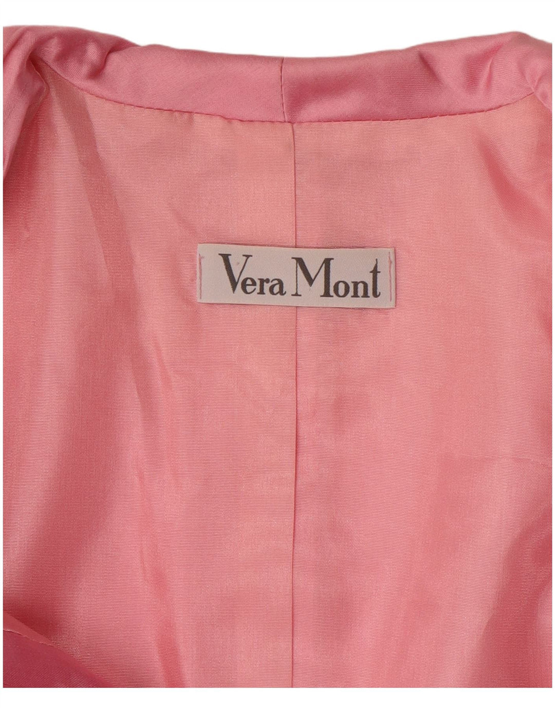 Женский пиджак VERA MONT на 3 пуговицах, Великобритания 14, средний розовый с цветочным принтом