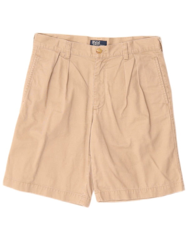 Шорты чинос для мальчиков Polo Ralph Lauren 11–12 лет W28, бежевый хлопок