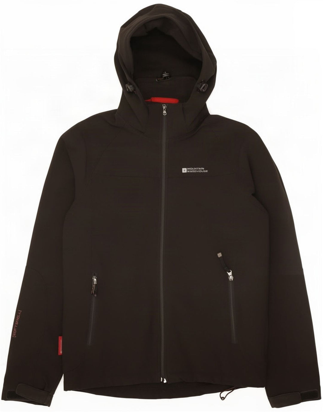Мужская ветровка с капюшоном Mountain Warehouse UK 36, маленькая черная