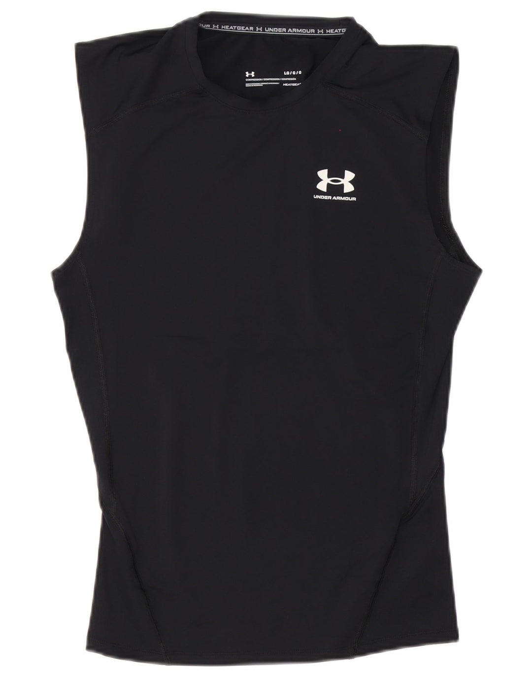 Мужской жилет Under Armour Heat Gear, большой черный полиэстер
