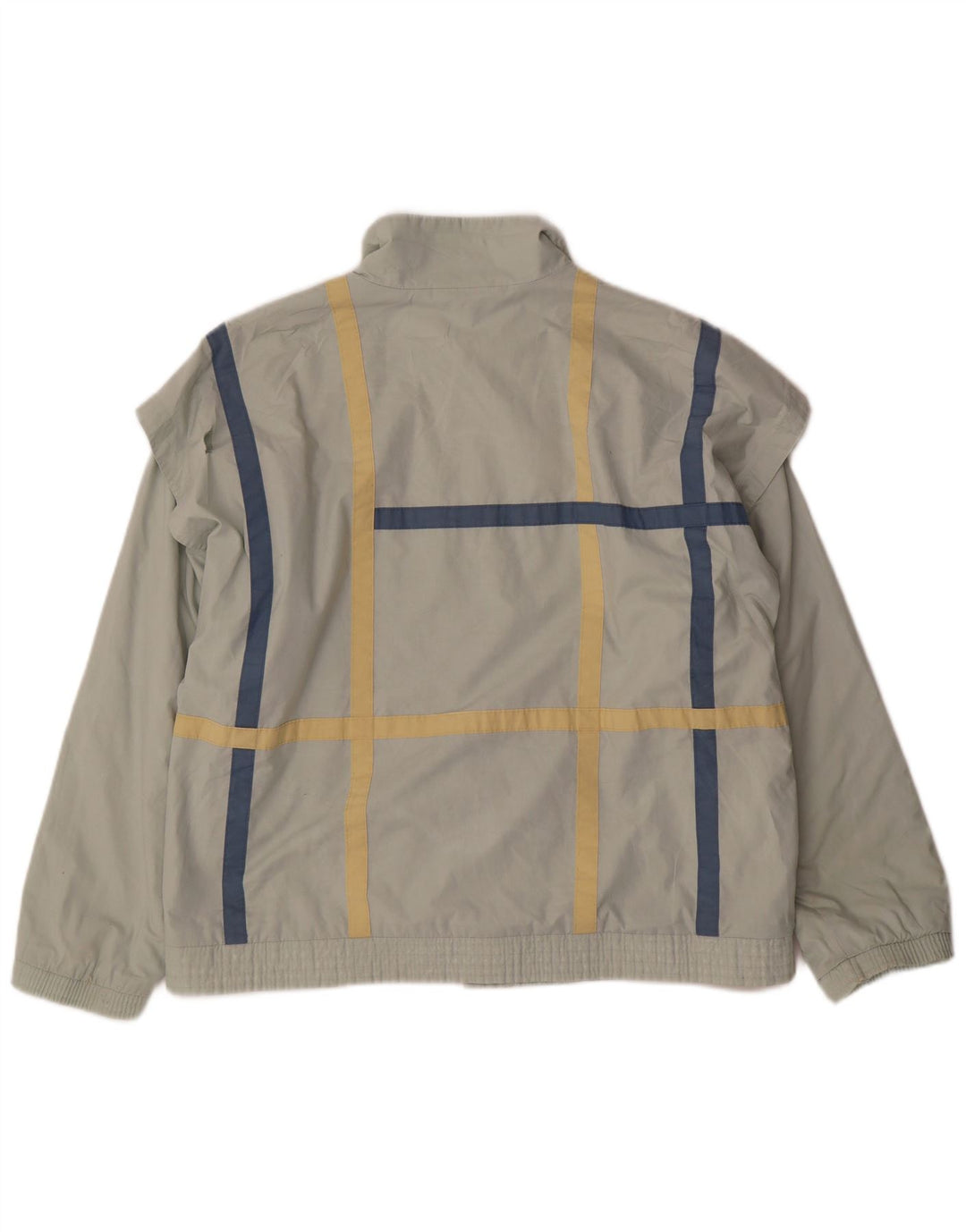 Женская куртка-бомбер Adidas UK 18 XL, зеленая клетка, хлопок