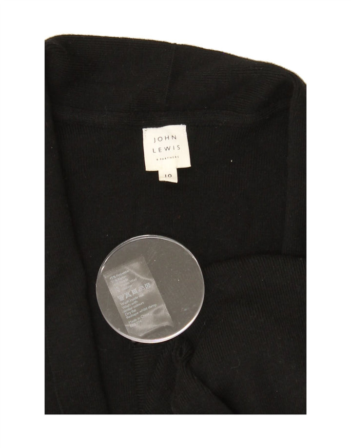 JOHN LEWIS Womens Oversized Longline Cardigan Sweater UK 10 Small Black Vintage John Lewis and Second-Hand John Lewis from Messina Hembry 