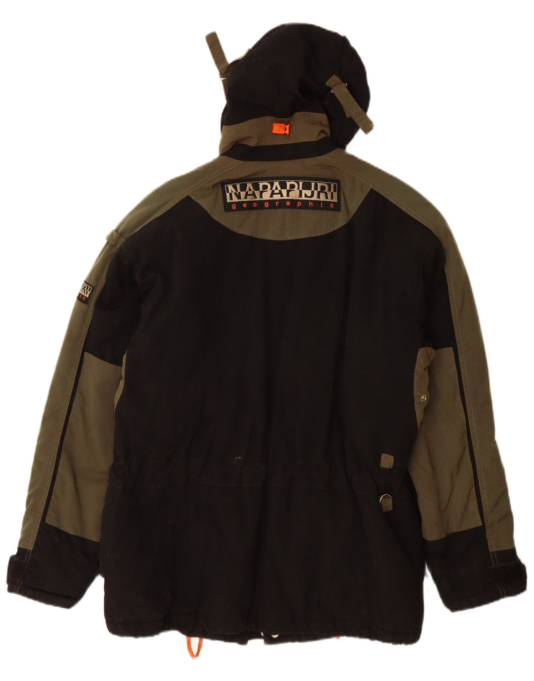 Мужская ветровка с капюшоном NAPAPIJRI UK 38, средний черный полиамид