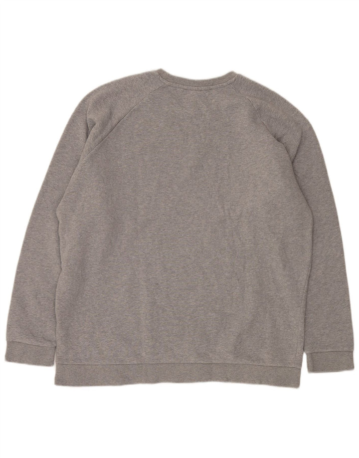 Мужской свитер Adidas Jumper XL Серый хлопок в крапинку