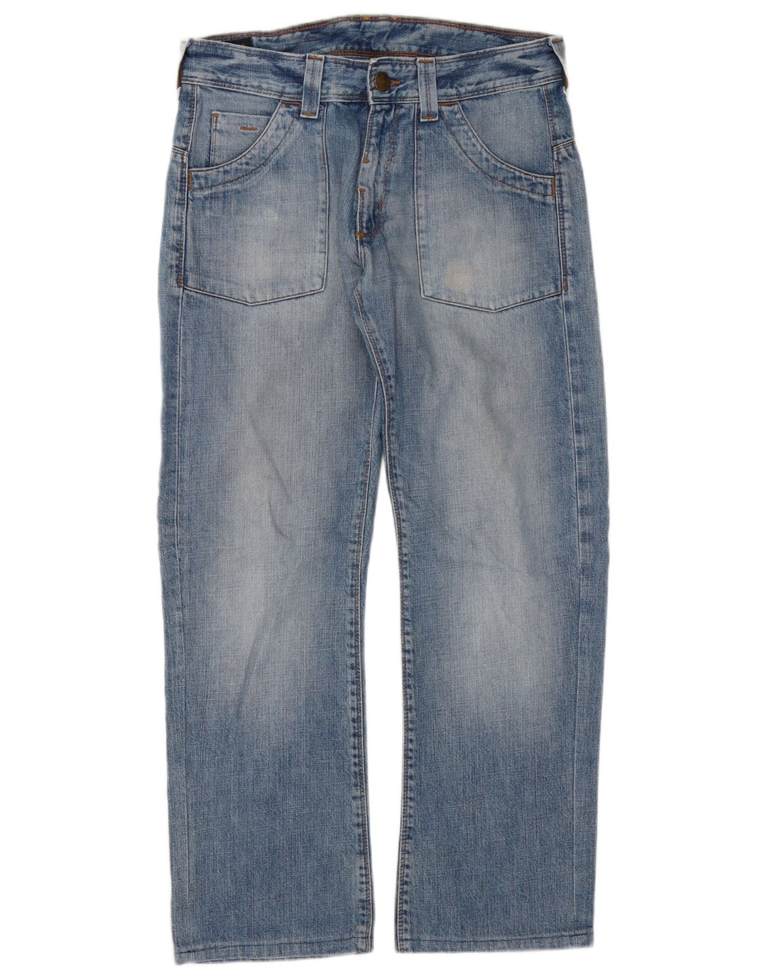 Мужские прямые джинсы Lee Dillon Patch W30 L29, синий хлопок