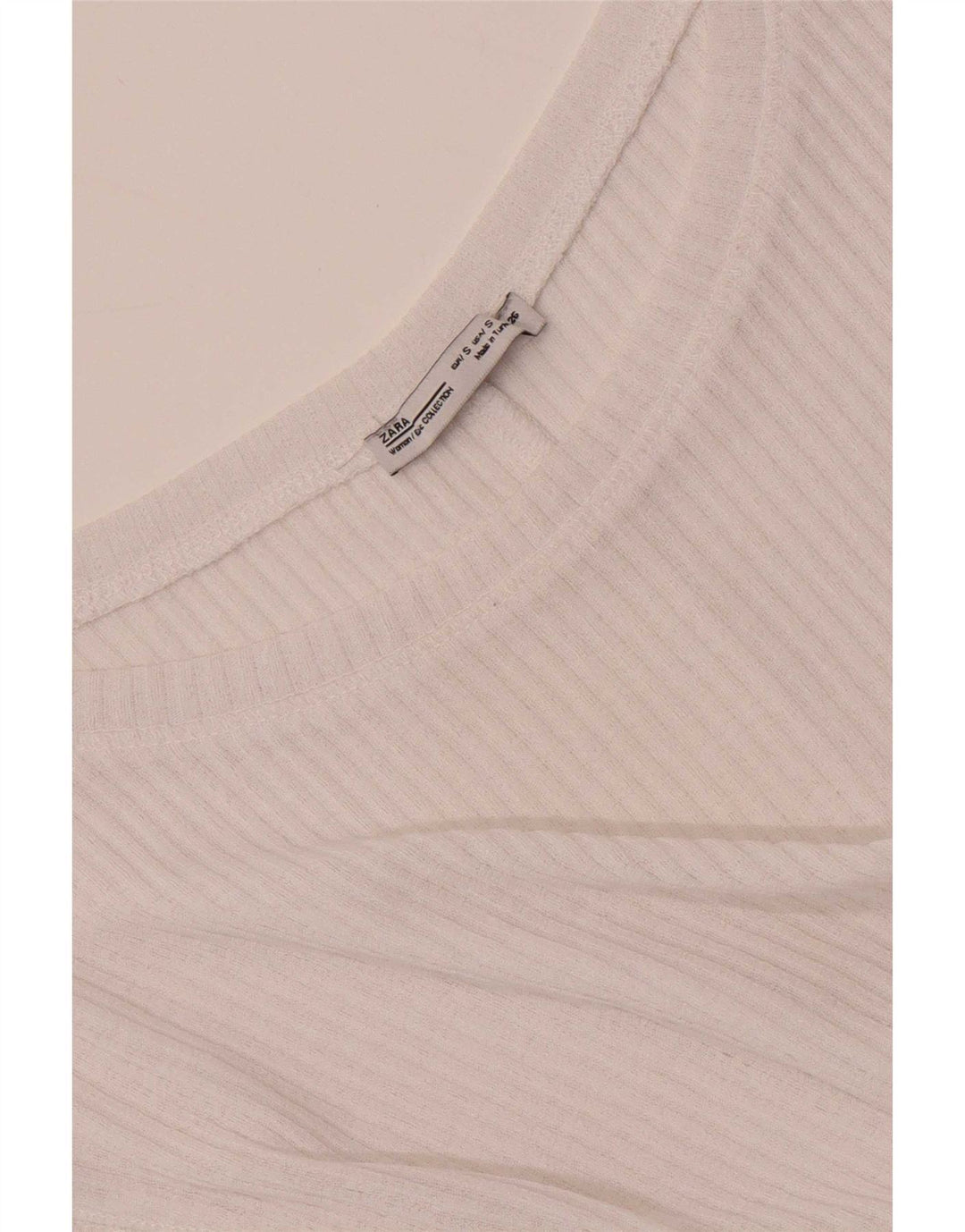 Женский жилет оверсайз Zara UK 10, маленький белый