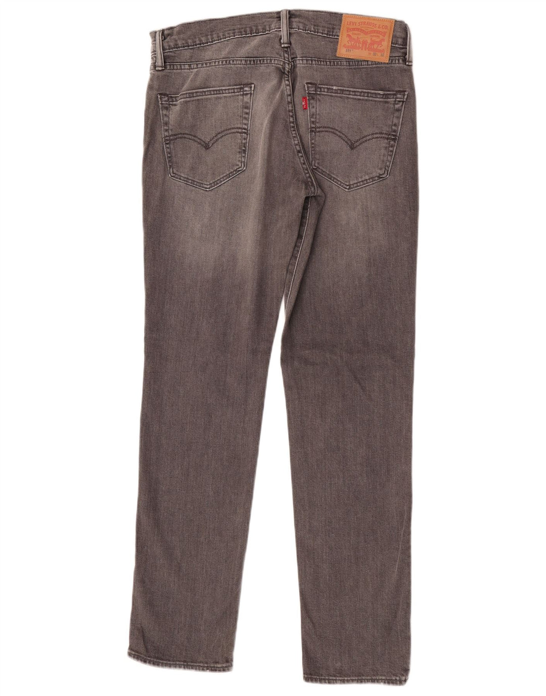 Мужские джинсы Levi's 511 Slim W33 L32 Серые хлопковые