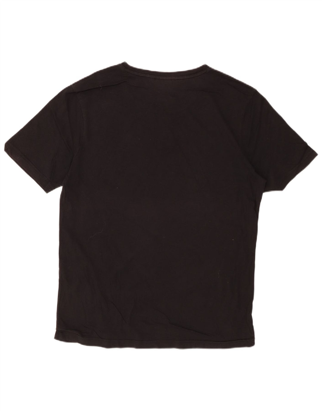 Мужская футболка с рисунком FILA, большая черная