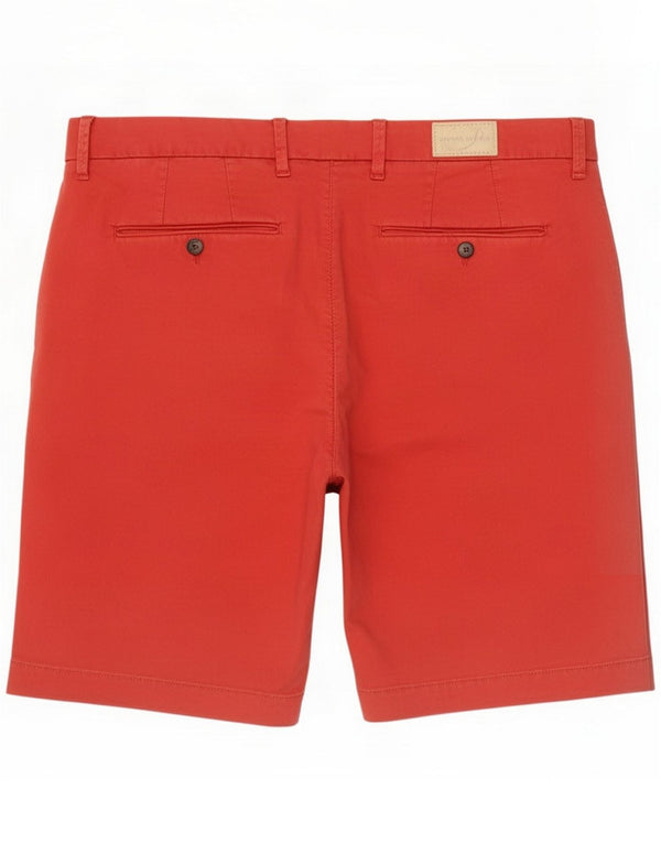 Jacob Cohen Mens Chino Shorts Large W34 Red Cotton
