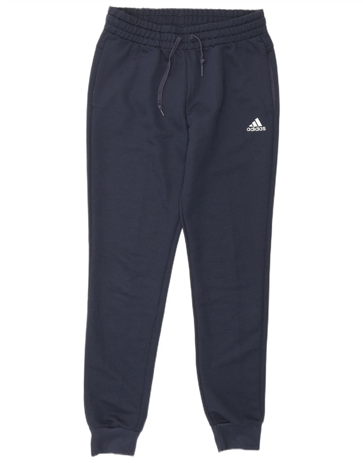 Женские спортивные брюки Adidas Joggers UK 8/10, маленький темно-синий полиэстер