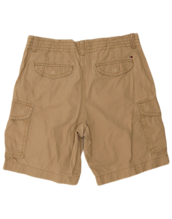 Мужские шорты карго Tommy Hilfiger W36, большие, бежевые, хлопок
