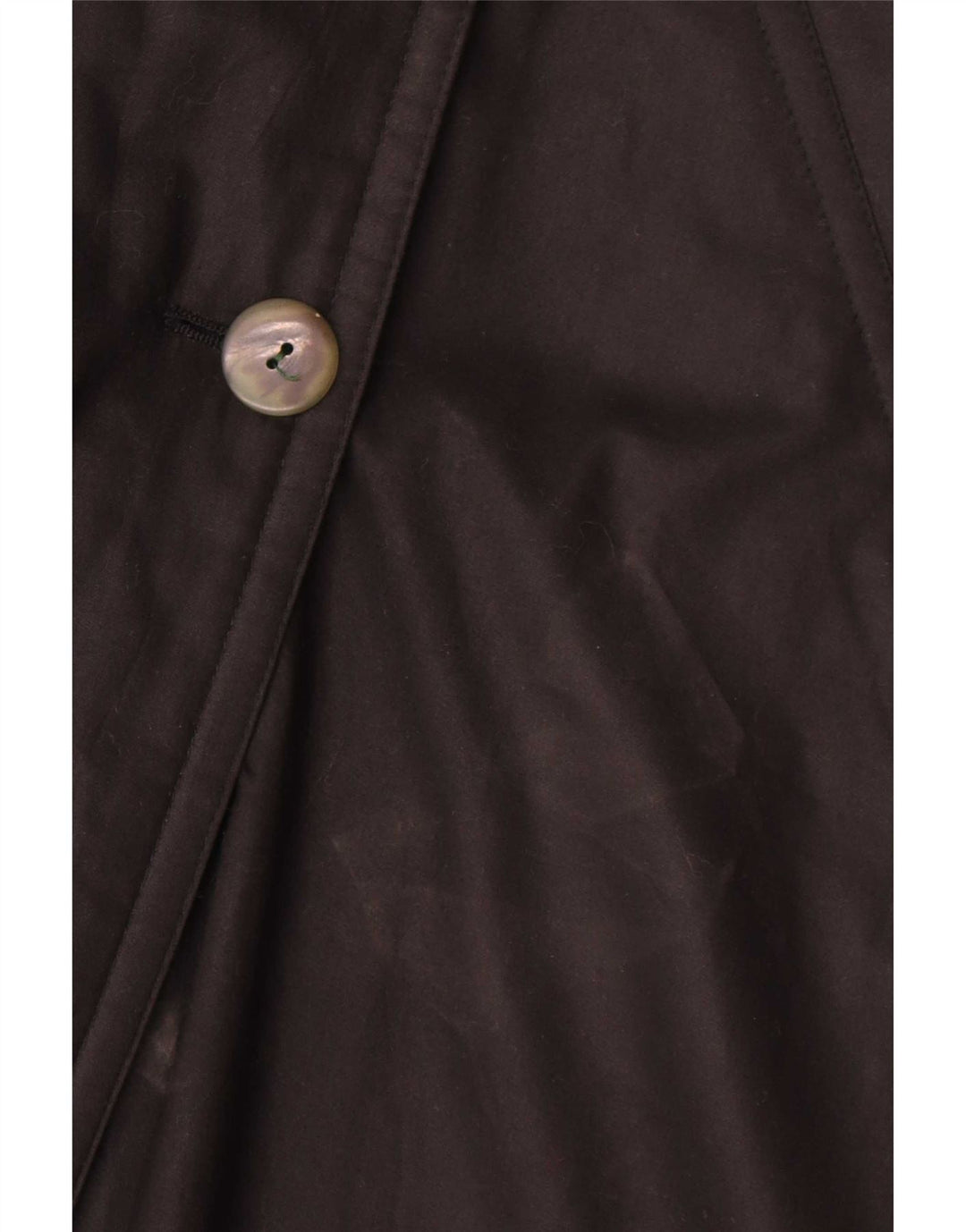 Винтажный женский плащ оверсайз UK 16, большой черный