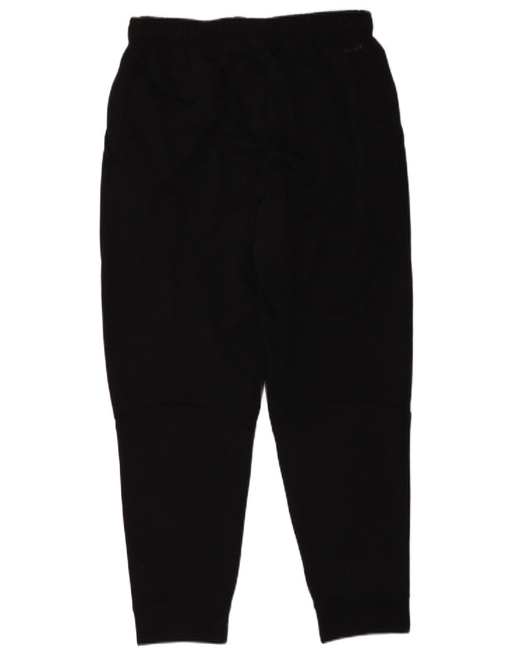 Мужские спортивные брюки Nike Dri Fit для бега, большие черные полиэстеровые брюки