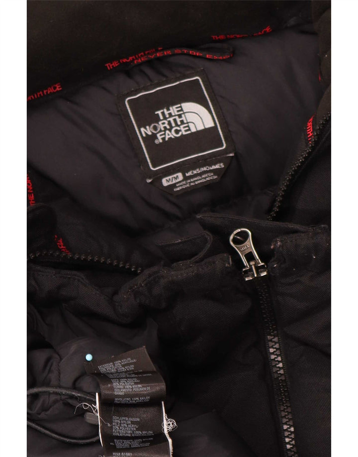 Мужская утепленная куртка с капюшоном The North Face UK 38, средний черный нейлон