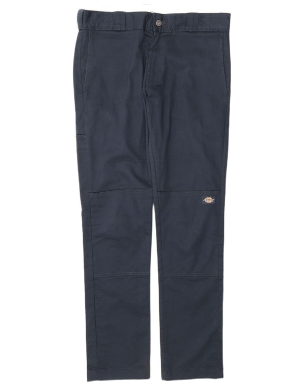 Мужские прямые узкие брюки-карго Dickies W31 L32, темно-синие, хлопковые